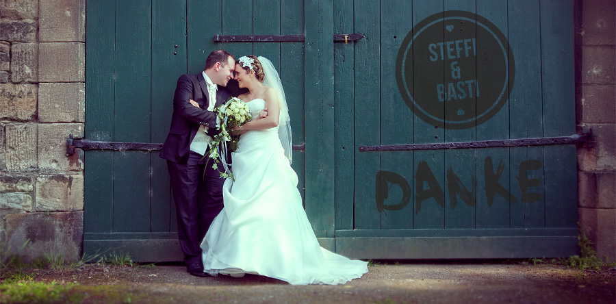 Danksagungskarten Hochzeit Design Witten